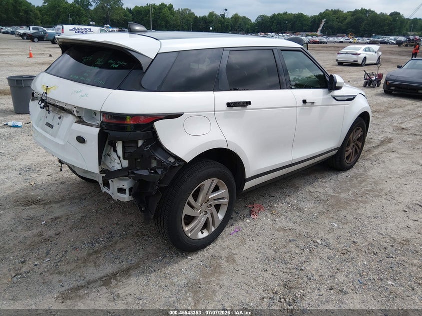 2020 Land rover Range rover evoque VIN SALZJ2FX9LH042573 IAAI salvage auction — REAR END, Salvage (New Jersey), sold $8,525 on 2026-08-18 (photo 4)