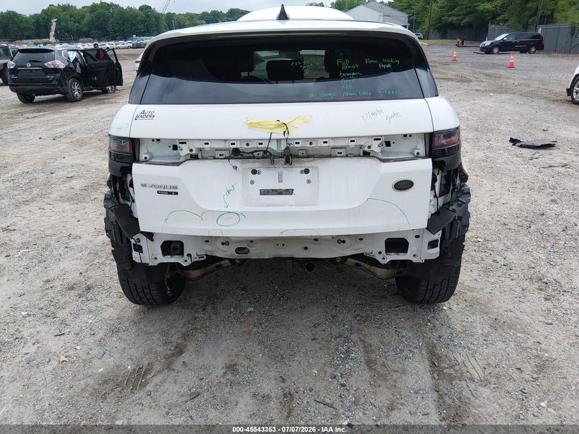 2020 Land rover Range rover evoque VIN SALZJ2FX9LH042573 IAAI salvage auction — REAR END, Salvage (New Jersey), sold $8,525 on 2026-08-18 (photo 6)