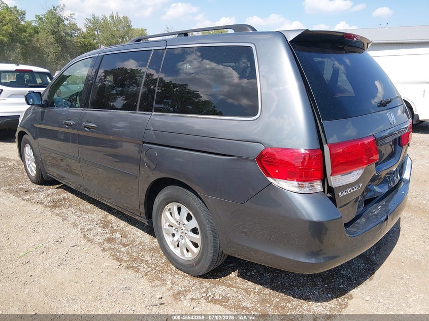 2010 Honda Odyssey VIN 5FNRL3H47AB060903 IAAI salvage auction — REAR END, Clear (Indiana), sold $4,450 on 2026-08-03 (photo 3)
