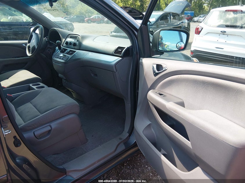 2010 Honda Odyssey VIN 5FNRL3H47AB060903 IAAI salvage auction — REAR END, Clear (Indiana), sold $4,450 on 2026-08-03 (photo 5)