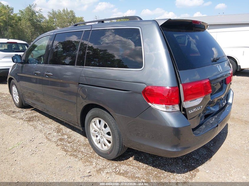 2010 Honda Odyssey VIN 5FNRL3H47AB060903 IAAI salvage auction — REAR END, Clear (Indiana), sold $4,450 on 2026-08-03 (photo 6)