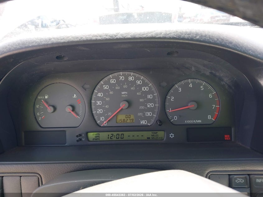 2000 Volvo V70 VIN YV1LZ56D6Y2666350 IAAI salvage auction — NORMAL WEAR, Clear - Dealer Only (California), sold $400 on 2026-07-20 (photo 7)