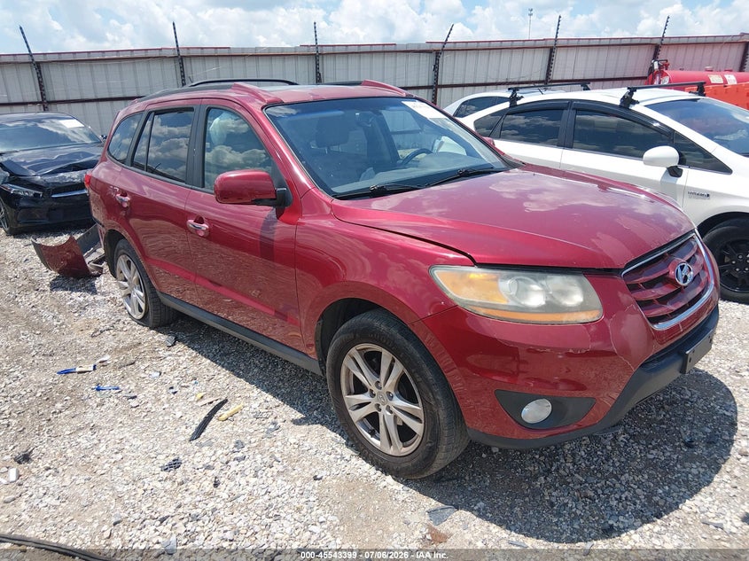 2011 Hyundai Santa fe VIN 5XYZKDAG2BG027315 IAAI salvage auction — SIDE, Salvage (Arkansas), sold $425 on 2026-08-02 (photo 1)