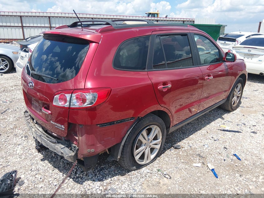 2011 Hyundai Santa fe VIN 5XYZKDAG2BG027315 IAAI salvage auction — SIDE, Salvage (Arkansas), sold $425 on 2026-08-02 (photo 4)