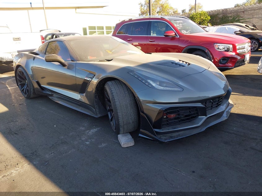 2018 Chevrolet Corvette VIN 1G1YS2D6XJ5601419 — IAAI salvage auction photo