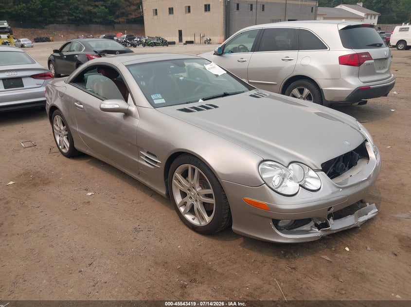 2007 Mercedes-benz VIN WDBSK71F67F118848 IAAI salvage auction — FRONT END, Clear (Massachusetts), sold $4,600 on 2026-07-26 (photo 1)