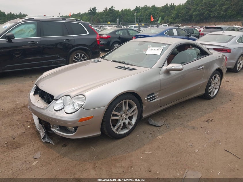 2007 Mercedes-benz VIN WDBSK71F67F118848 IAAI salvage auction — FRONT END, Clear (Massachusetts), sold $4,600 on 2026-07-26 (photo 2)