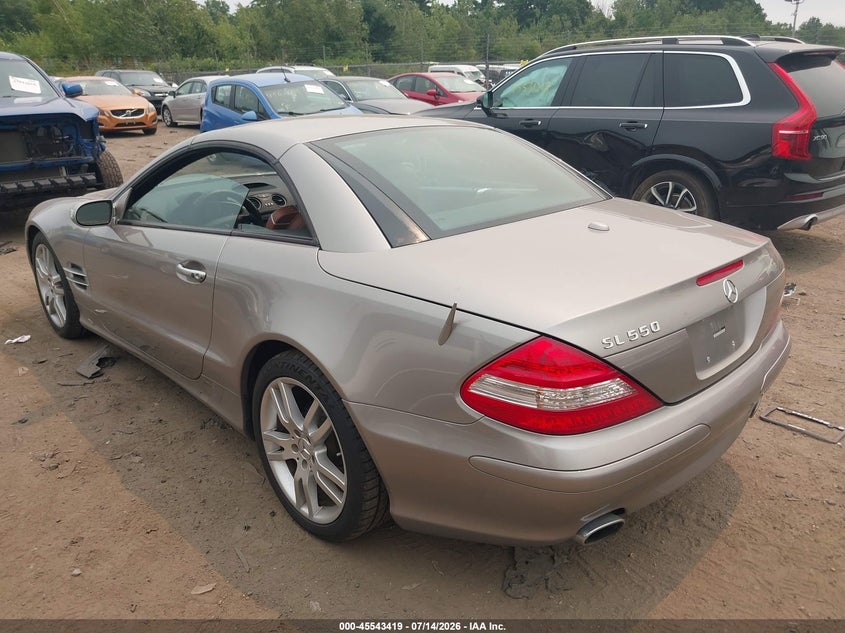 2007 Mercedes-benz VIN WDBSK71F67F118848 IAAI salvage auction — FRONT END, Clear (Massachusetts), sold $4,600 on 2026-07-26 (photo 3)