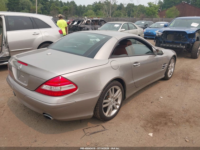 2007 Mercedes-benz VIN WDBSK71F67F118848 IAAI salvage auction — FRONT END, Clear (Massachusetts), sold $4,600 on 2026-07-26 (photo 4)