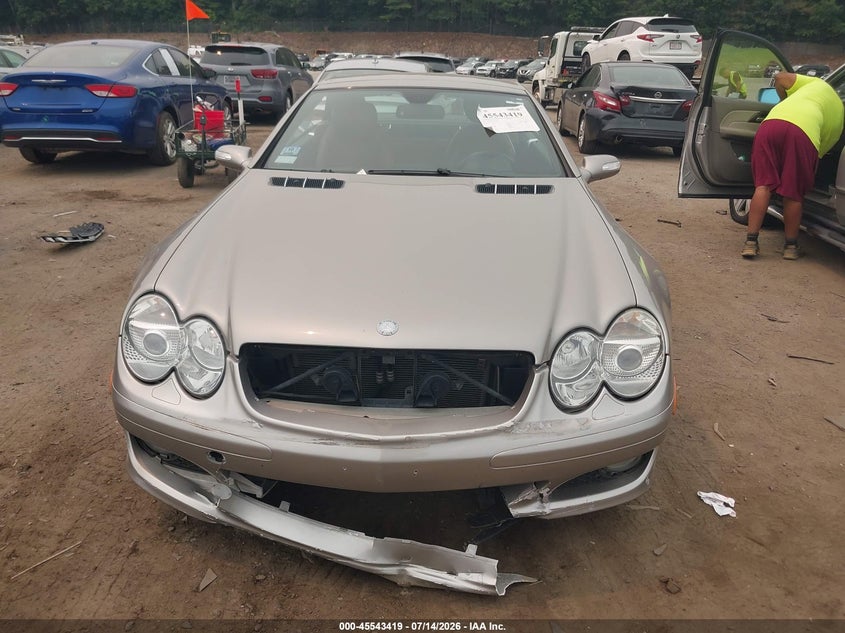 2007 Mercedes-benz VIN WDBSK71F67F118848 IAAI salvage auction — FRONT END, Clear (Massachusetts), sold $4,600 on 2026-07-26 (photo 6)