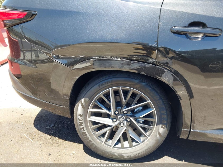 2026 Lexus Tx VIN 5TDAAAB66TS071844 IAAI salvage auction — RIGHT REAR, Wait Title, sold $35,000 on 2026-09-21 (photo 6)