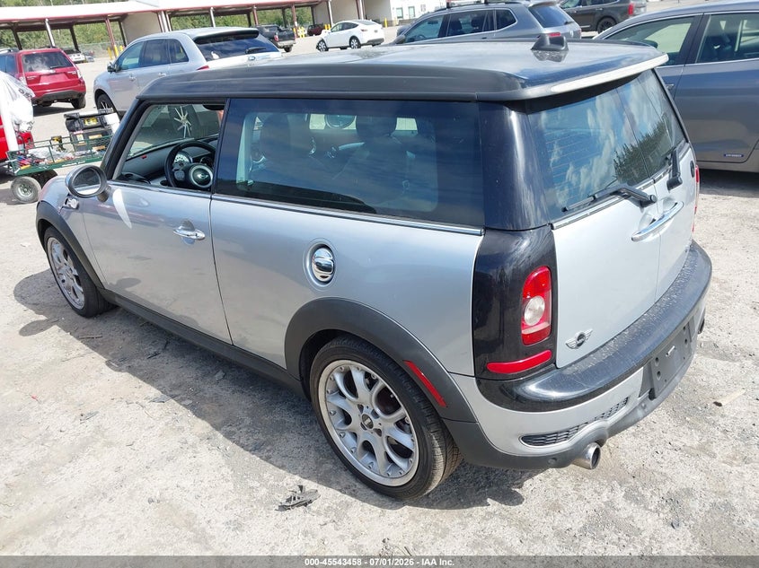 2009 Mini Cooper VIN WMWMM33519TP92621 IAAI salvage auction — REAR END, Clear (Washington), sold $425 on 2026-07-29 (photo 3)