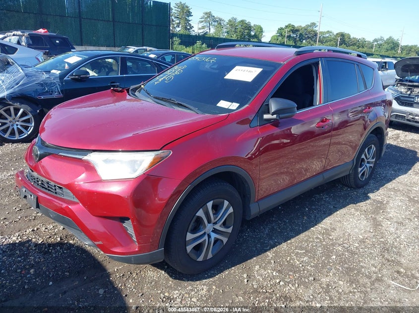 2018 Toyota Rav 4 VIN JTMBFREV1JD233539 IAAI salvage auction — FRONT & REAR, Salvage Title, sold $5,400 on 2026-07-21 (photo 2)