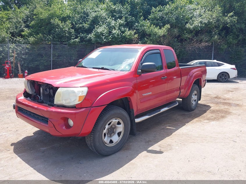 2010 Toyota Tacoma VIN 5TETU4GN5AZ686323 IAAI salvage auction — FRONT END, Salvage (Pennsylvania), sold $2,550 on 2026-07-24 (photo 2)