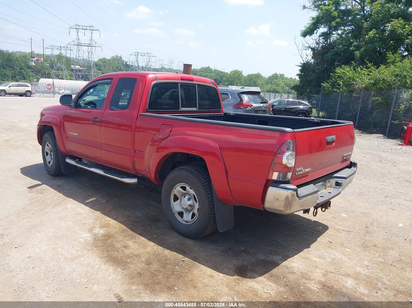 2010 Toyota Tacoma VIN 5TETU4GN5AZ686323 IAAI salvage auction — FRONT END, Salvage (Pennsylvania), sold $2,550 on 2026-07-24 (photo 3)