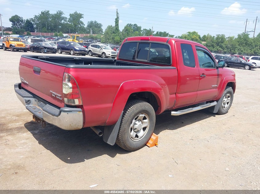 2010 Toyota Tacoma VIN 5TETU4GN5AZ686323 IAAI salvage auction — FRONT END, Salvage (Pennsylvania), sold $2,550 on 2026-07-24 (photo 4)