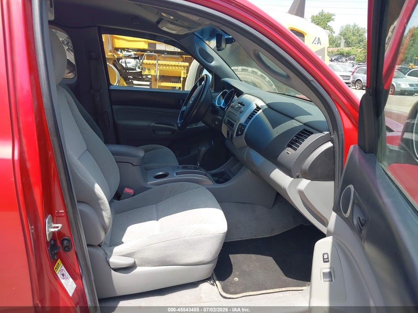 2010 Toyota Tacoma VIN 5TETU4GN5AZ686323 IAAI salvage auction — FRONT END, Salvage (Pennsylvania), sold $2,550 on 2026-07-24 (photo 5)