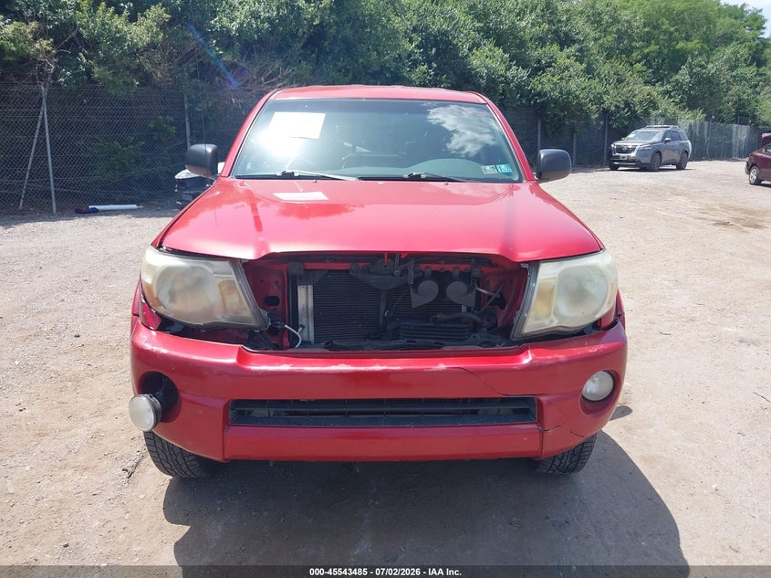 2010 Toyota Tacoma VIN 5TETU4GN5AZ686323 IAAI salvage auction — FRONT END, Salvage (Pennsylvania), sold $2,550 on 2026-07-24 (photo 6)