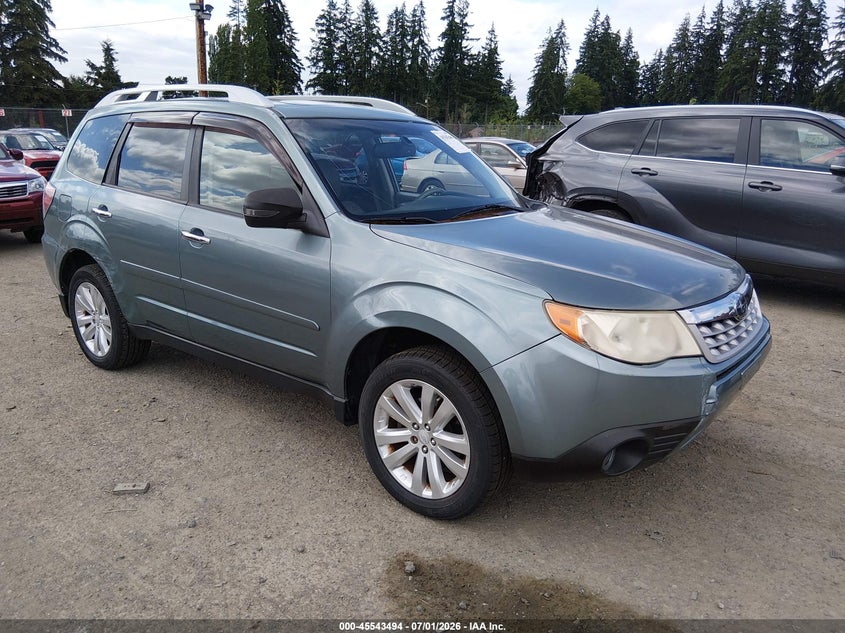 2013 Subaru Forester VIN JF2SHAHC1DH402432 IAAI salvage auction — FRONT END, Salvage Title, sold $1,100 on 2026-07-22 (photo 1)