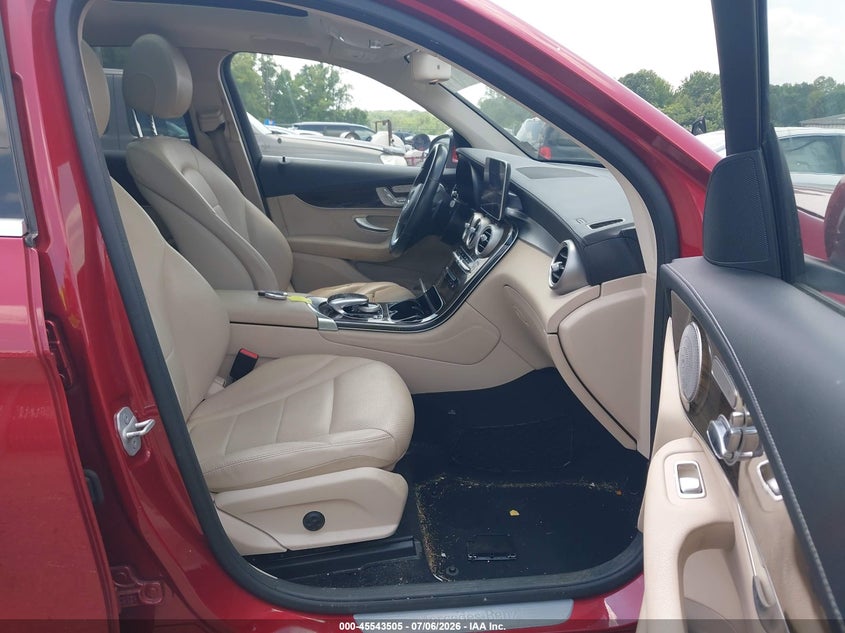 2016 Mercedes-benz Glc class VIN WDC0G4KB2GF012086 IAAI salvage auction — FRONT END, Salvage (Virginia), sold $2,150 on 2026-07-27 (photo 5)