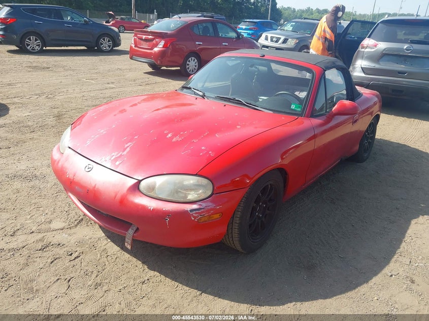 1999 Mazda Mx-5 miata VIN JM1NB3533X0110734 IAAI salvage auction — NORMAL WEAR, Clear (Virginia), sold $500 on 2026-07-13 (photo 2)