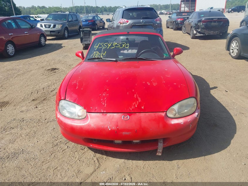 1999 Mazda Mx-5 miata VIN JM1NB3533X0110734 IAAI salvage auction — NORMAL WEAR, Clear (Virginia), sold $500 on 2026-07-13 (photo 6)