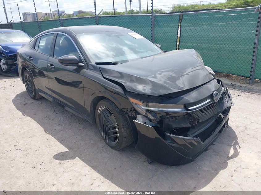 2026 Nissan Sentra VIN 3N1AB9DV7TY250826 IAAI salvage auction — FRONT END, Enterprise Vehicles Clear Only (Louisiana), sold $7,150 on 2026-07-29 (photo 1)