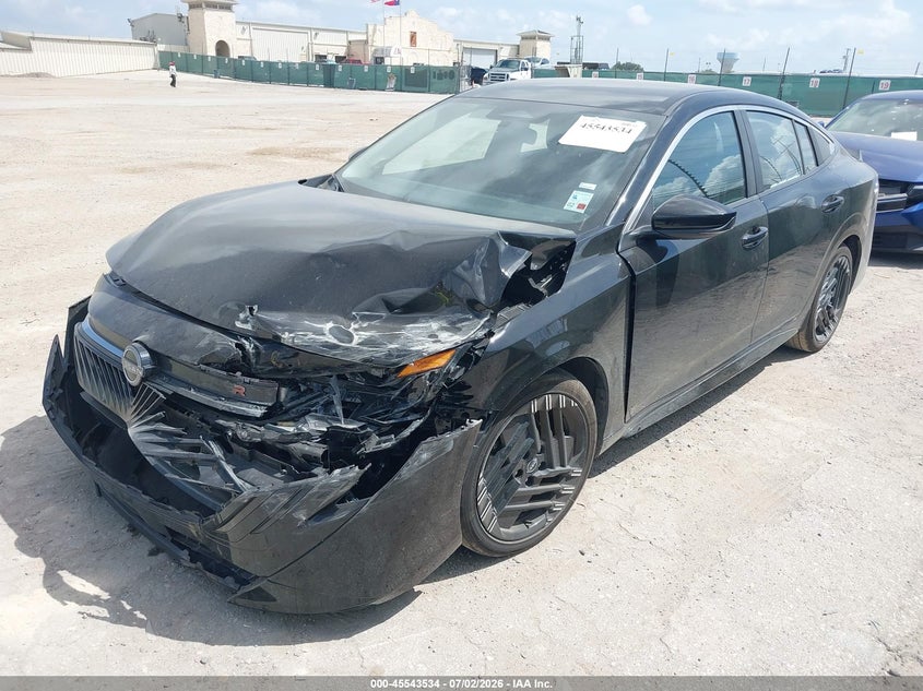 2026 Nissan Sentra VIN 3N1AB9DV7TY250826 IAAI salvage auction — FRONT END, Enterprise Vehicles Clear Only (Louisiana), sold $7,150 on 2026-07-29 (photo 2)