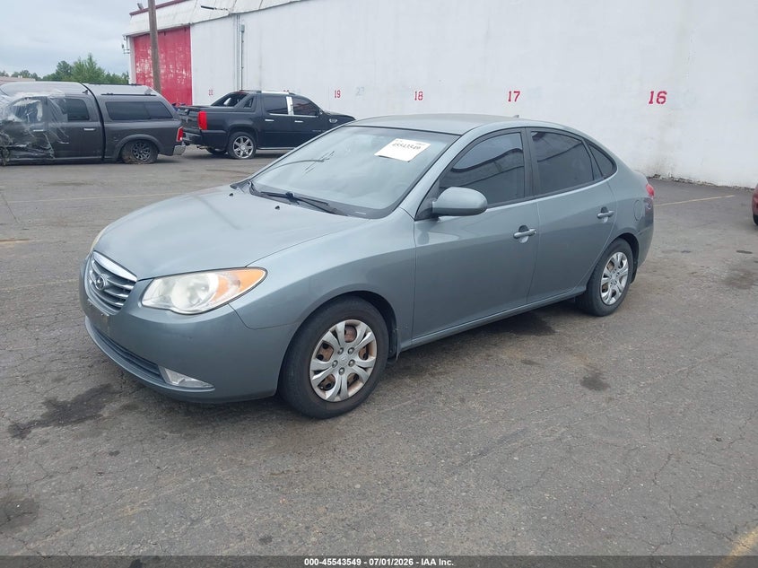 2010 Hyundai Elantra VIN KMHDU4ADXAU871850 IAAI salvage auction — NORMAL WEAR, Clear-Dealer Only (Oregon), sold $725 on 2026-07-09 (photo 2)