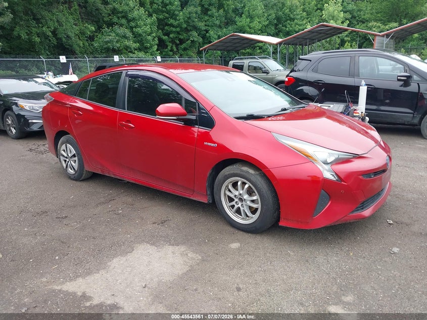 2017 Toyota Prius VIN JTDKBRFU1H3562355 IAAI salvage auction — NORMAL WEAR, Clear (Maryland), sold $2,450 on 2026-07-14 (photo 1)
