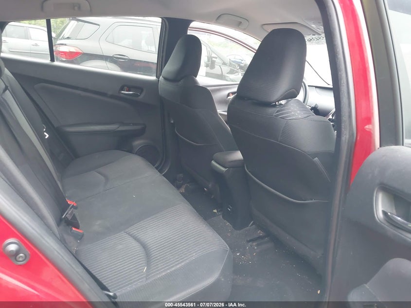 2017 Toyota Prius VIN JTDKBRFU1H3562355 IAAI salvage auction — NORMAL WEAR, Clear (Maryland), sold $2,450 on 2026-07-14 (photo 8)