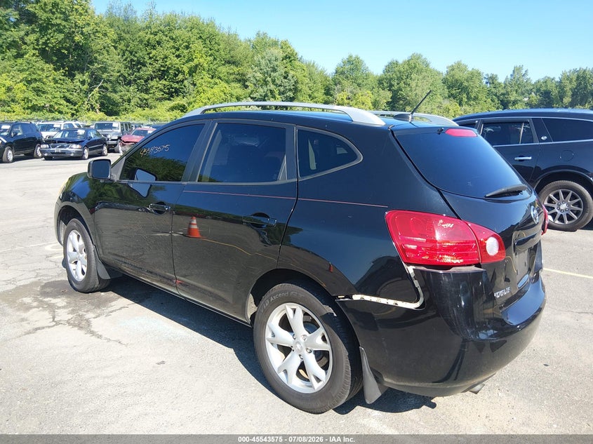 2009 Nissan Rogue VIN JN8AS58V29W432681 IAAI salvage auction — REAR END, Salvage (Connecticut), sold $400 on 2026-07-23 (photo 3)