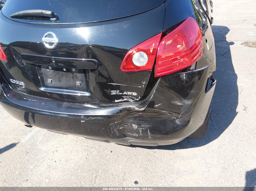 2009 Nissan Rogue VIN JN8AS58V29W432681 IAAI salvage auction — REAR END, Salvage (Connecticut), sold $400 on 2026-07-23 (photo 6)