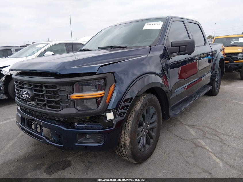 2024 Ford F-150 VIN 1FTEW3K58RFB86931 IAAI salvage auction — FRONT END, Salvage (California), sold $8,400 on 2026-07-09 (photo 2)