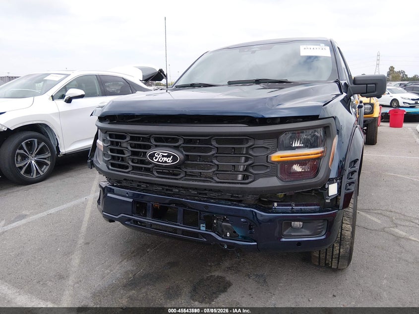 2024 Ford F-150 VIN 1FTEW3K58RFB86931 IAAI salvage auction — FRONT END, Salvage (California), sold $8,400 on 2026-07-09 (photo 6)