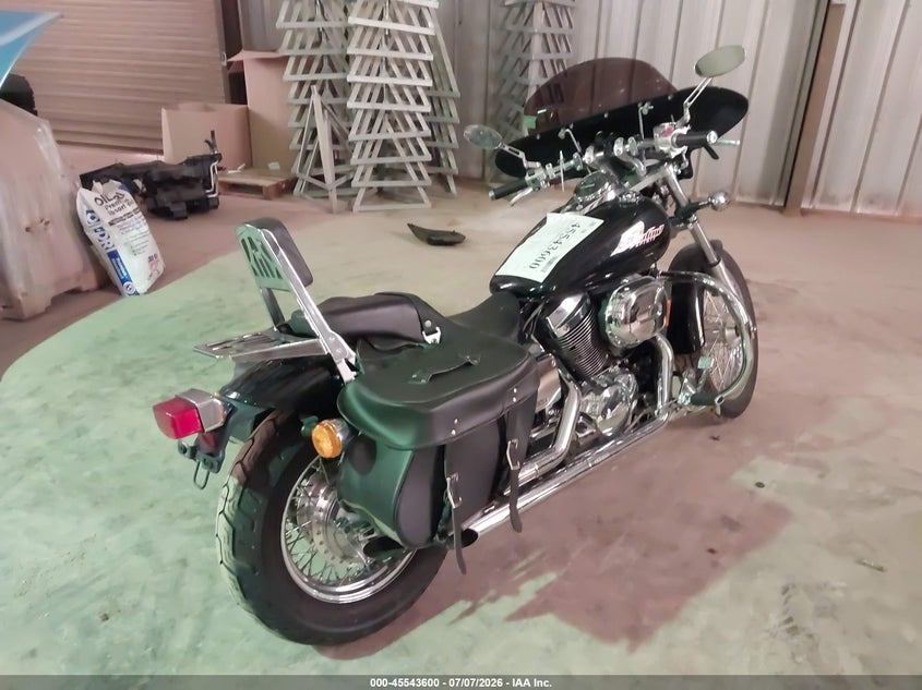 2006 Honda Vt750 VIN JH2RC44036M001006 IAAI salvage auction — NORMAL WEAR, Clear-Dealer Only (North Carolina), sold $575 on 2026-07-20 (photo 4)