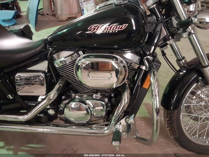 2006 Honda Vt750 VIN JH2RC44036M001006 IAAI salvage auction — NORMAL WEAR, Clear-Dealer Only (North Carolina), sold $575 on 2026-07-20 (photo 8)