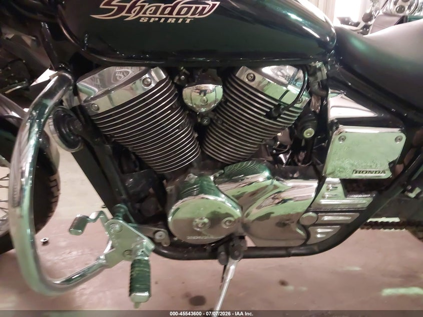 2006 Honda Vt750 VIN JH2RC44036M001006 IAAI salvage auction — NORMAL WEAR, Clear-Dealer Only (North Carolina), sold $575 on 2026-07-20 (photo 9)