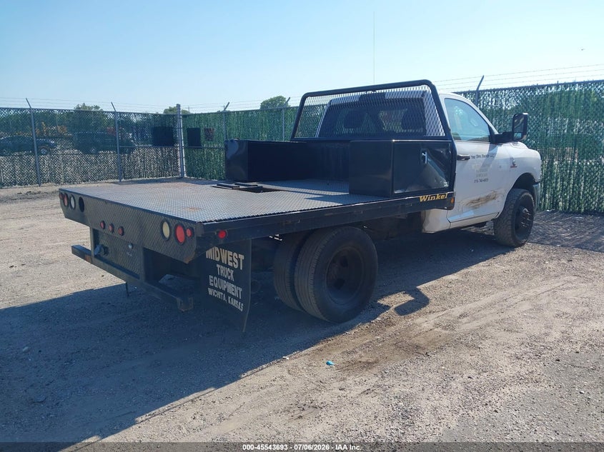 2020 Ram 3500 VIN 3C7WRTAL3LG236672 IAAI salvage auction — RIGHT FRONT, Clear (Kansas), sold $4,650 on 2026-07-24 (photo 4)