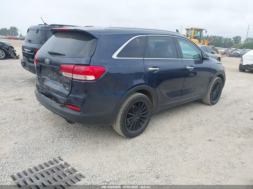 2016 Kia Sorento VIN 5XYPG4A36GG063179 IAAI salvage auction — REAR END, Salvage (Ohio), sold $1,400 on 2026-08-02 (photo 4)