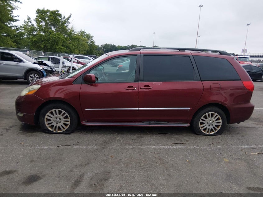 2008 Toyota Sienna VIN 5TDBK22C38S009869 IAAI salvage auction — LEFT & RIGHT, Clear (New Jersey), sold $925 on 2026-07-20 (photo 6)
