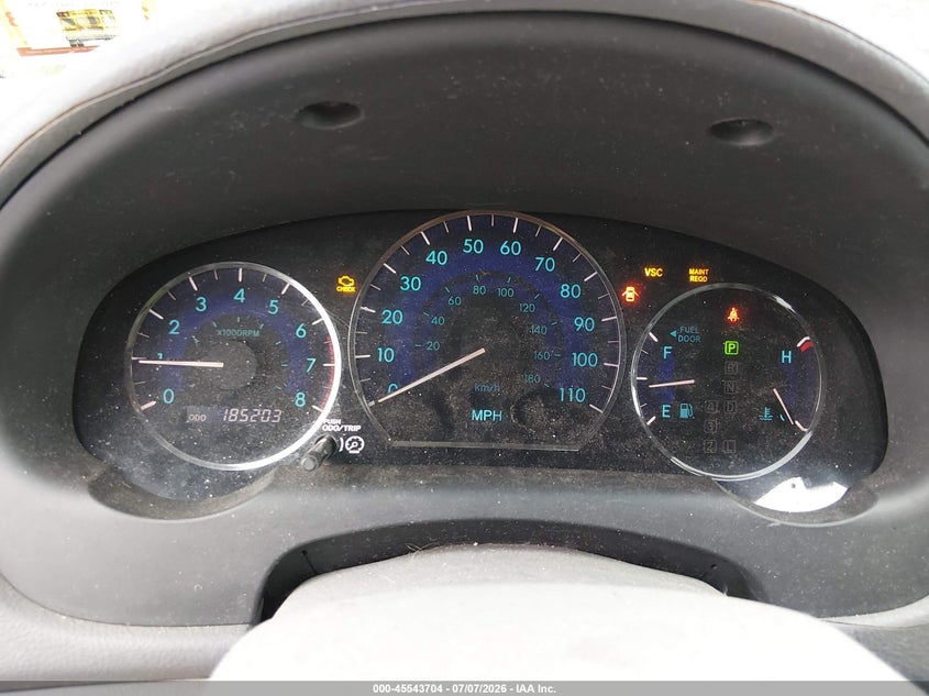 2008 Toyota Sienna VIN 5TDBK22C38S009869 IAAI salvage auction — LEFT & RIGHT, Clear (New Jersey), sold $925 on 2026-07-20 (photo 7)