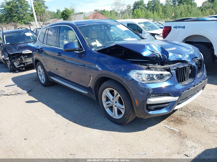 2020 BMW X3 VIN 5UXTY5C06L9C17035 — IAAI salvage auction photo