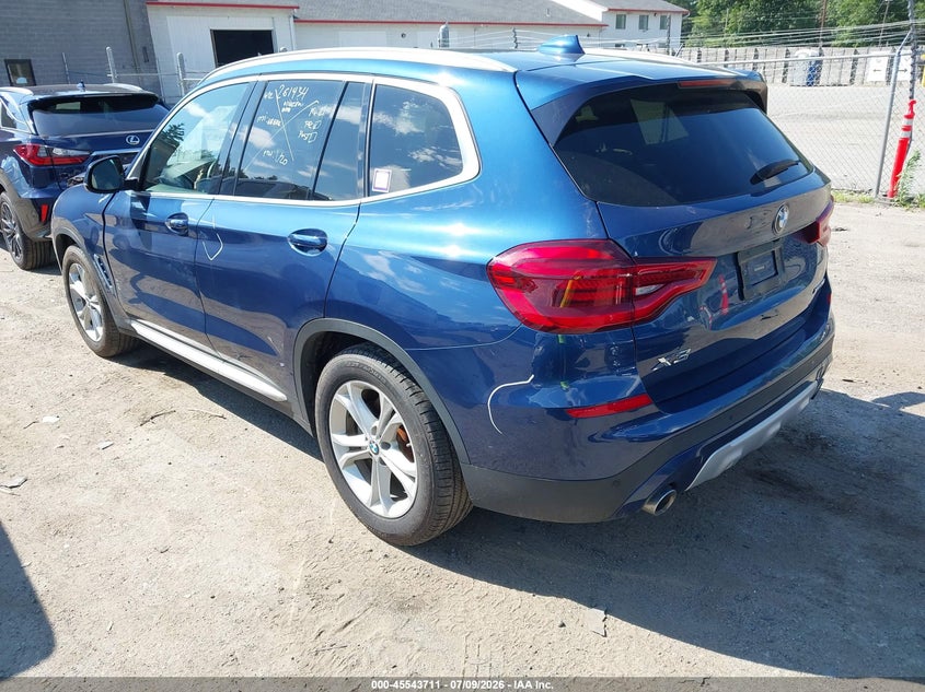 2020 BMW X3 VIN 5UXTY5C06L9C17035 IAAI salvage auction — FRONT END, Salvage Title, sold $8,200 on 2026-07-31 (photo 3)