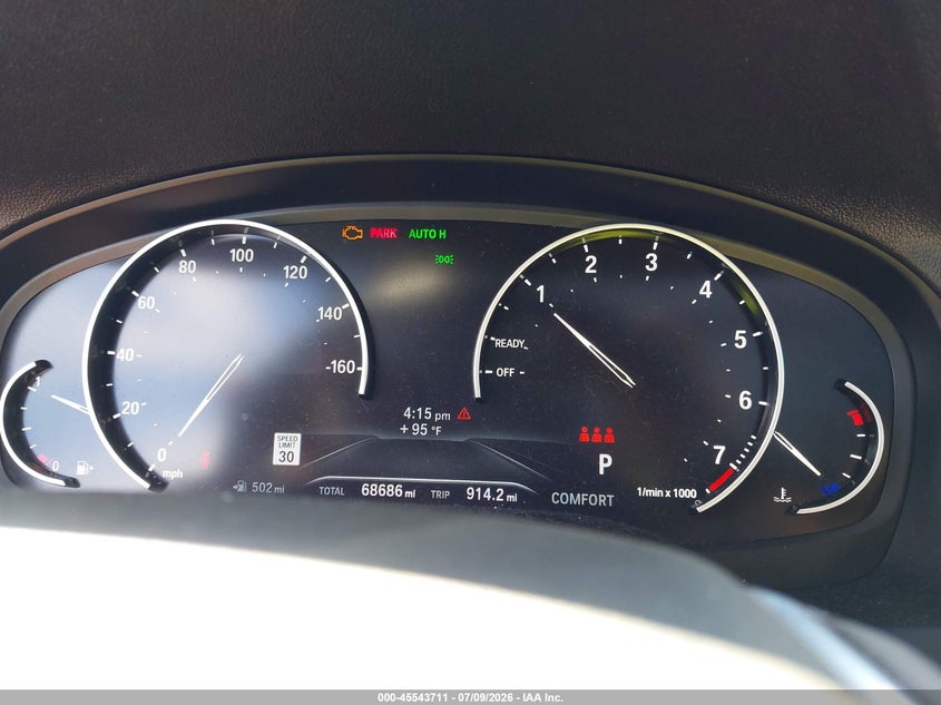 2020 BMW X3 VIN 5UXTY5C06L9C17035 IAAI salvage auction — FRONT END, Salvage Title, sold $8,200 on 2026-07-31 (photo 7)