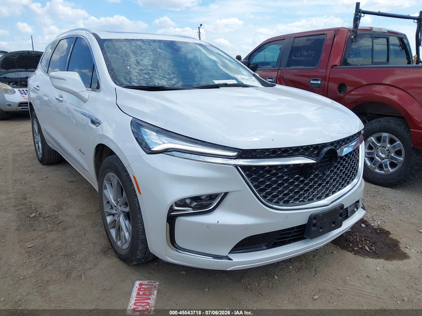 2024 Buick Enclave VIN 5GAERDKW6RJ114968 IAAI salvage auction — LEFT FRONT, Salvage (Texas), sold $8,800 on 2026-08-01 (photo 1)
