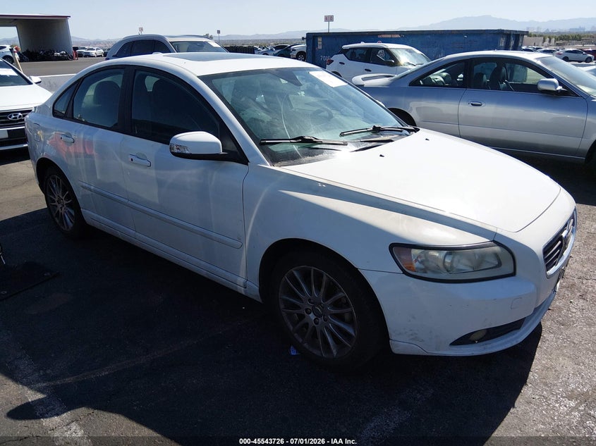 2010 Volvo S40 VIN YV1390MSXA2500536 IAAI salvage auction — NORMAL WEAR, Clear (California), sold $100 on 2026-07-24 (photo 1)