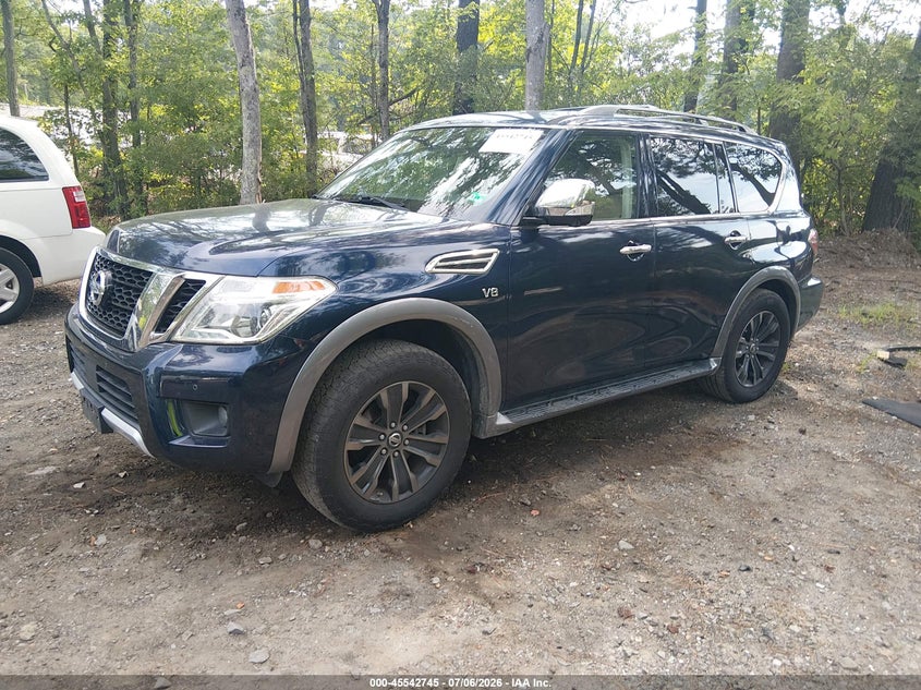 2018 Nissan Armada VIN JN8AY2NE2J9732984 IAAI salvage auction — REAR END, Salvage (Virginia), sold $7,600 on 2026-07-19 (photo 2)