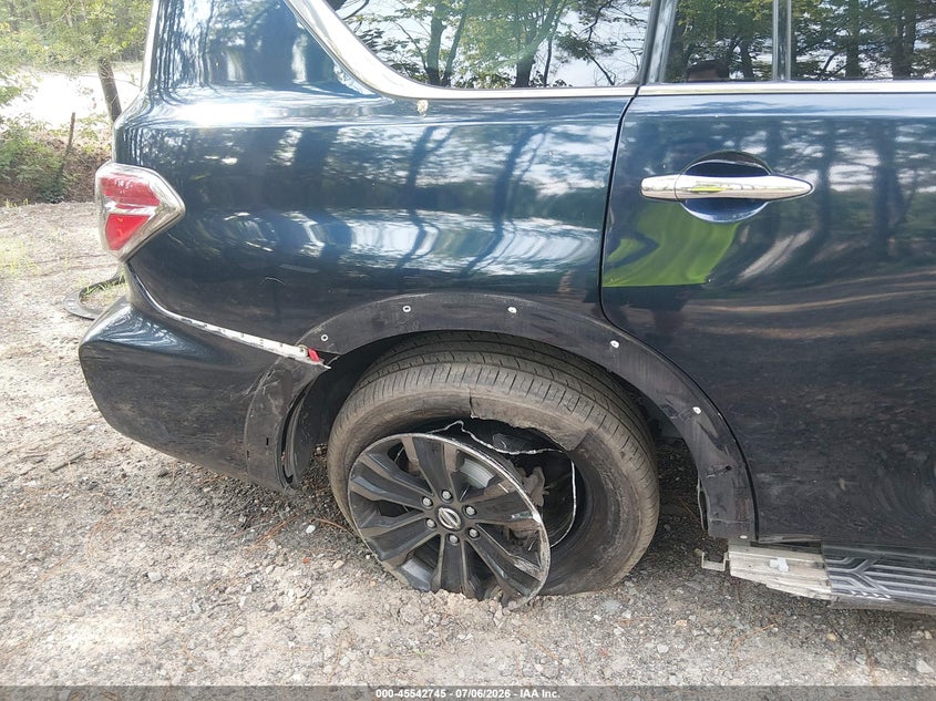 2018 Nissan Armada VIN JN8AY2NE2J9732984 IAAI salvage auction — REAR END, Salvage (Virginia), sold $7,600 on 2026-07-19 (photo 6)