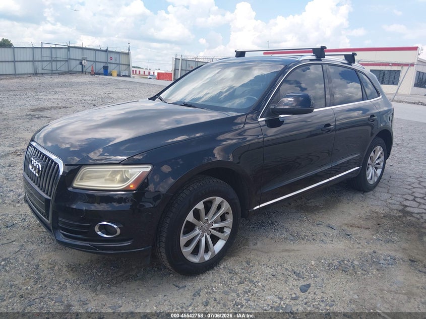 2014 Audi Q5 VIN WA1CFAFP5EA111774 IAAI salvage auction — NORMAL WEAR, Clear (Georgia), sold $1,250 on 2026-07-30 (photo 2)